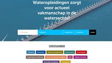 Wateropleidingen lanceert nieuwe website