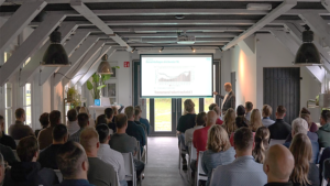 Presentatie tijdens drinkwater diploma uitreiking